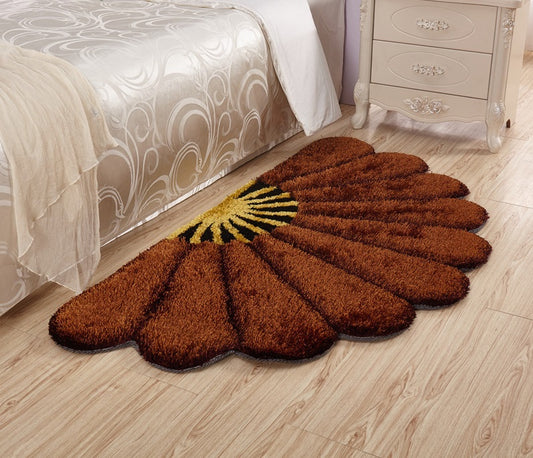 Chakra of Serenity - 100% Persian Style Chocolate Carpet