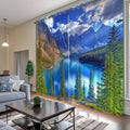 Premium Blackout Digital Curtains - Landscape of Serenity(Set of 2)