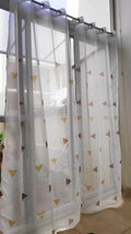 Royal Sheer Curtains - Ethnic Art of Pyramids