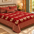 Essence of Peacock Royal Heavy Chenille Bedcovers