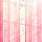 Matching sheer curtains included