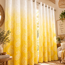 One blackout curtain panel