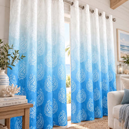 One blackout curtain panel