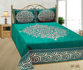 Medieval Royal Arts Heavy Chenille Bedcover- Green