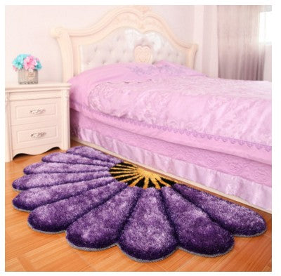 Chakra of Serenity - 100% Persian Style Purple Carpet