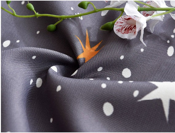 Classic Vintage Style Premium Blackout Curtains - You're my Moon & Star(Set of 2)