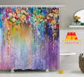 Designer Room Darkening Curtains - Picasso Art of Flora