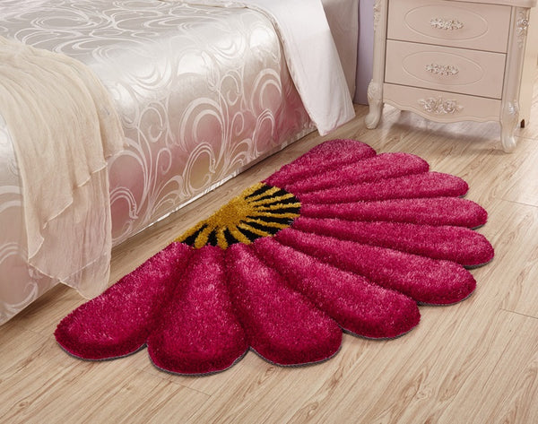Chakra of Serenity - 100% Persian Style Ruby Pink Carpet
