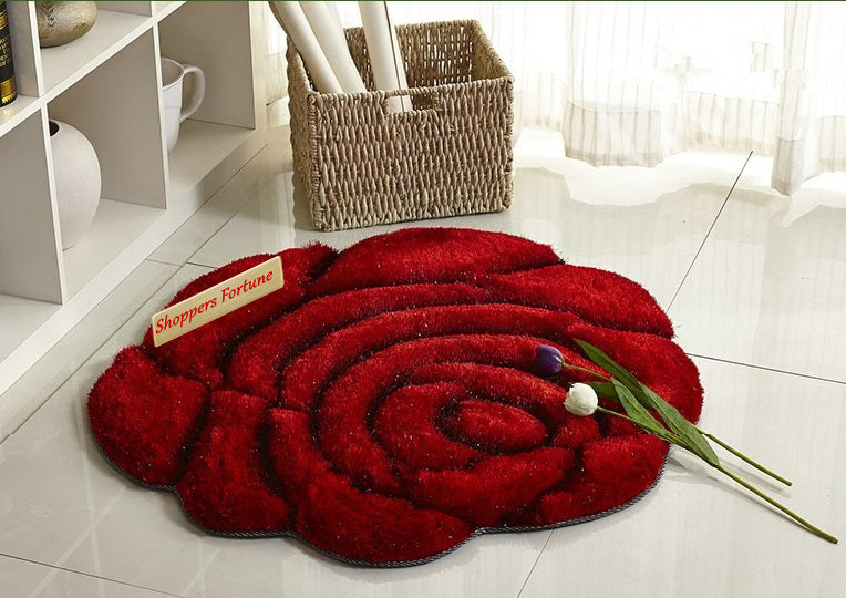 Roses of Eden - 100% European Style Maroon Carpet