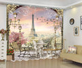 Premium Blackout Digital Curtains - Royal Evening in Paris(Set of 2) 2020 Edition