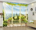 Premium Blackout Digital Curtains - Vacation in Switzerland(Set of 2) 2020 Edition
