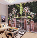 Premium Blackout Digital Curtains - Wedding Flower Pots(Set of 2) 2020 Edition