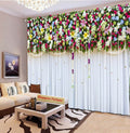 Premium Blackout Digital Curtains - Classical Flora(Set of 2) 2020 Edition