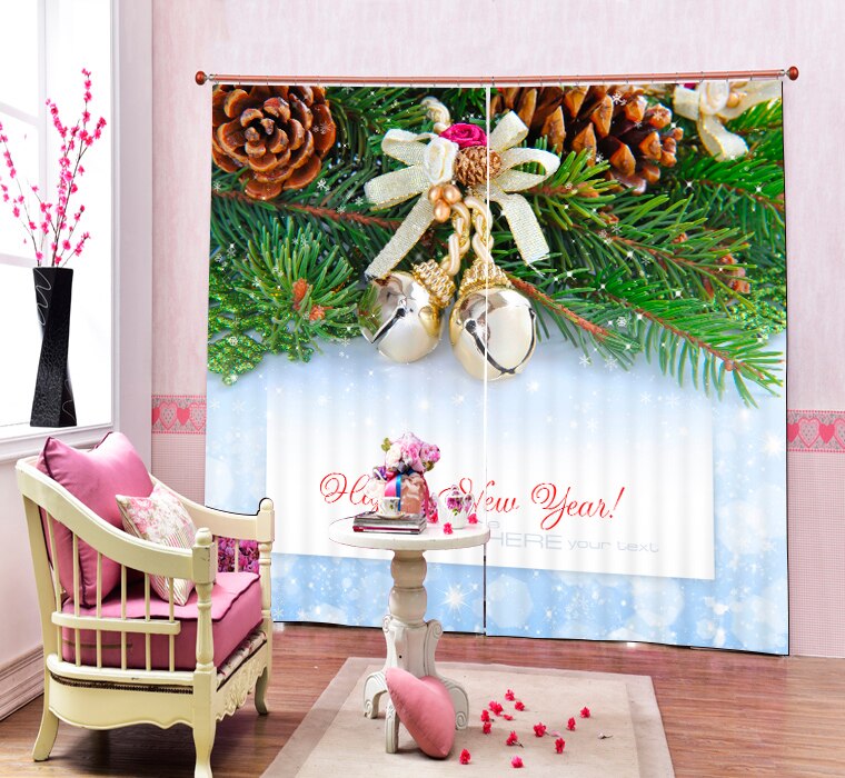 Christmas Theme Blackout Curtains - A Christmas Story(Set of 2)