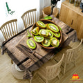 Digital Water Resistant Table Cover - Fresh Kiwi