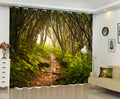 Premium Blackout Digital Curtains - Journey into the Woodland(Set of 2)