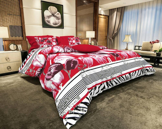 Roses & Flowers Cotton Bed Comforters
