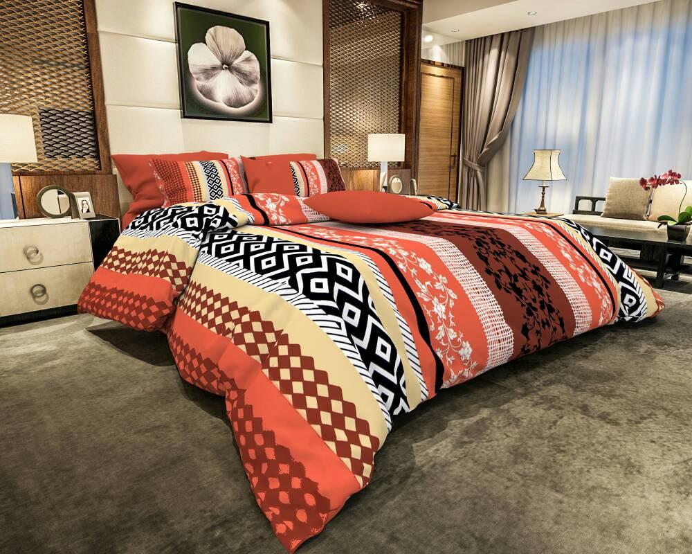 Wave Stripe Cotton Bed Comforter