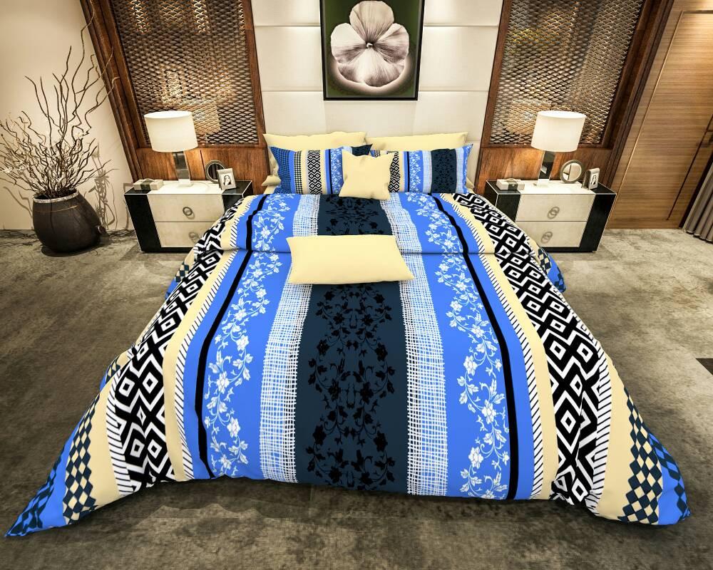Wave Stripe Cotton Bed Comforter