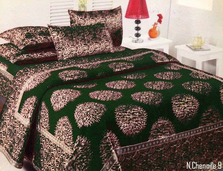 Galactic Spores Chenille Bedcovers - H