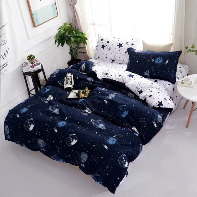 Space System Glace Cotton Bedsheet