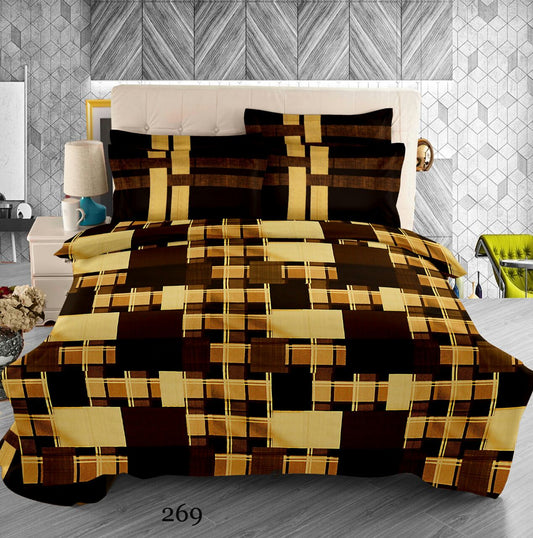 Mosaic Arts - 100% Pure Cotton Bedsheet
