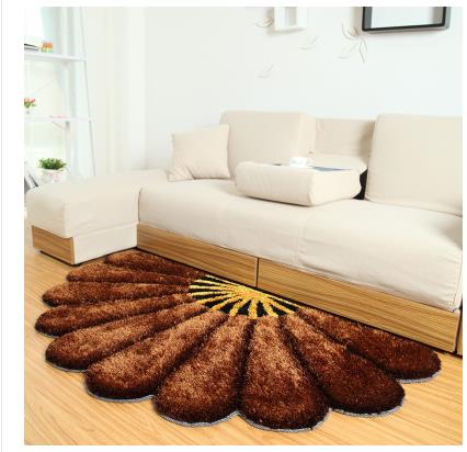 Chakra of Serenity - 100% Persian Style Chocolate Carpet